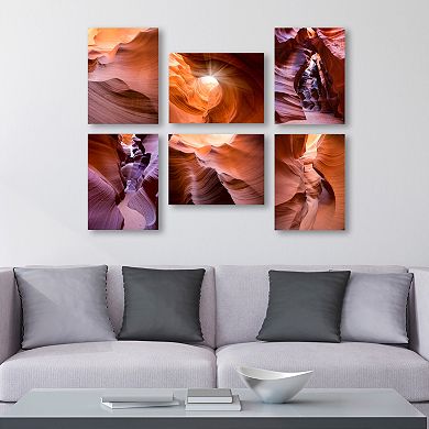 Trademark Fine Art ''Rocks'' 6-piece Canvas Wall Art Set