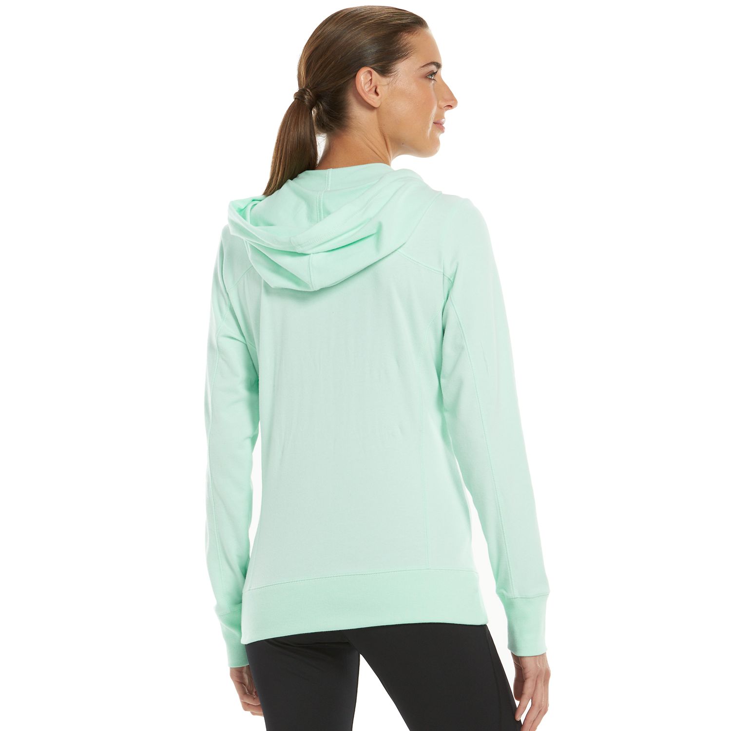 Sweat Capuche Tek Gear Femme Taille M Blanc Ivoire – Polaire Intégrale Zip