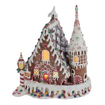 Claydough Light-Up Gingerbread Inn