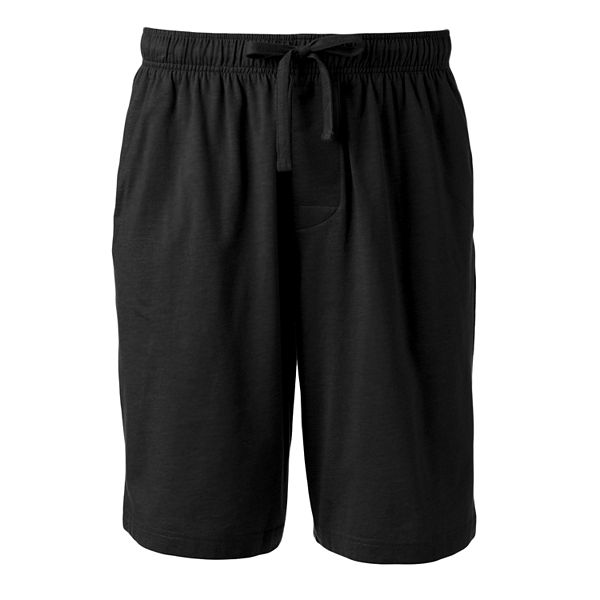 Men's Croft & Barrow Solid Knit Jams Sleep Shorts