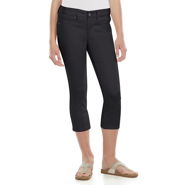 Juniors' SO® Denim Capris