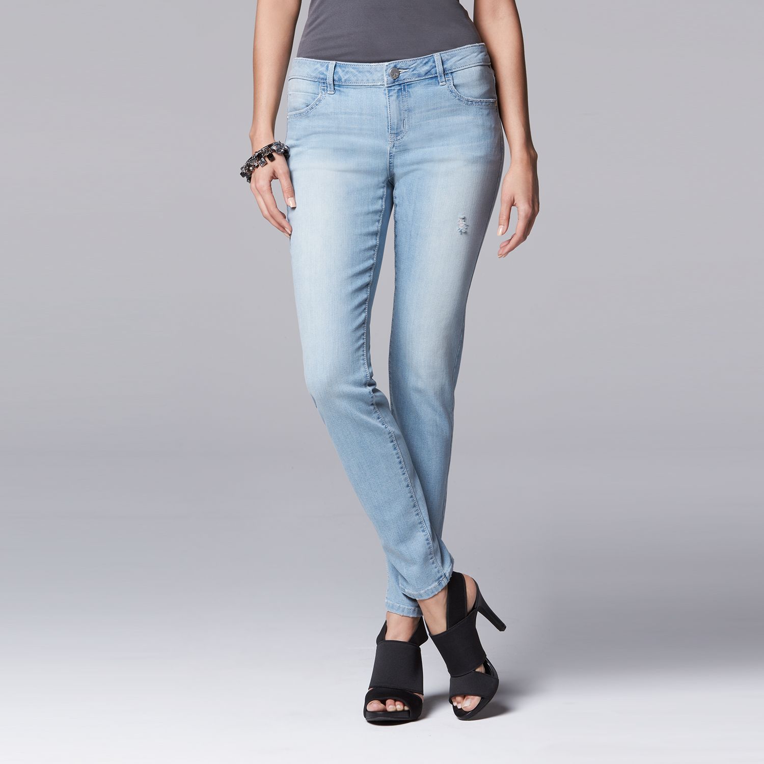 jeans vera slim fit low waist