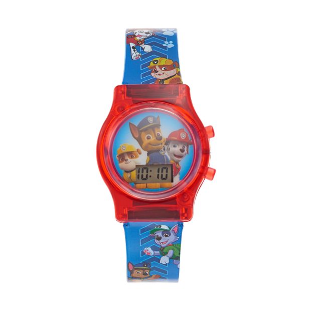 Paw Patrol Chase Marshall Rubble Kids Digital Light Up Watch