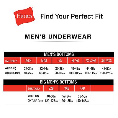 Men's Hanes® 4-Pack Ultimate Comfort Flex Fit Total Support Pouch