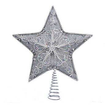 Silver Star 13.5 in Tree Topper