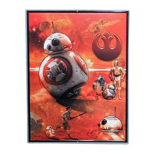 Star Wars: Episode VII The Force Awakens BB-8 Tin Sign