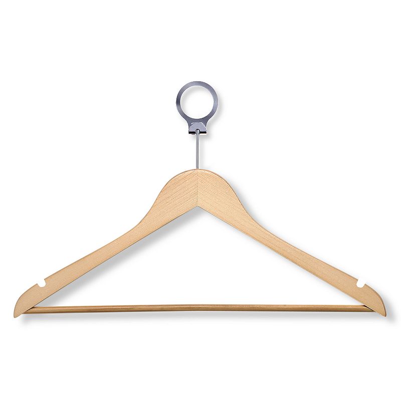 78056936 Honey-Can-Do 24-pk. Hotel Hangers, Brown sku 78056936