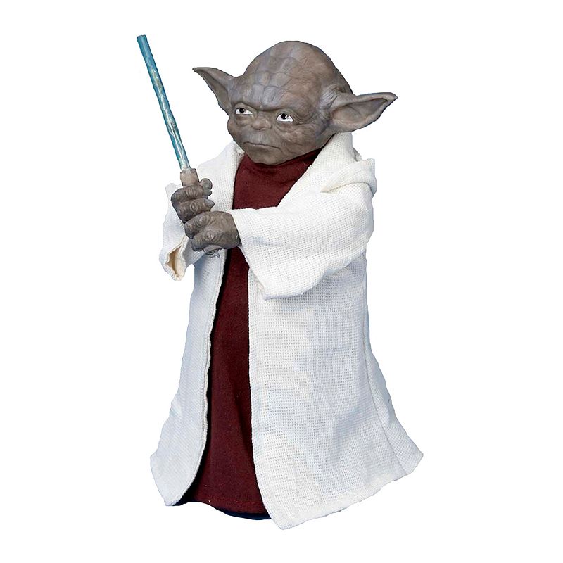 Star Wars Yoda Battery-Operated 12-in. Tree Topper, Multicolor