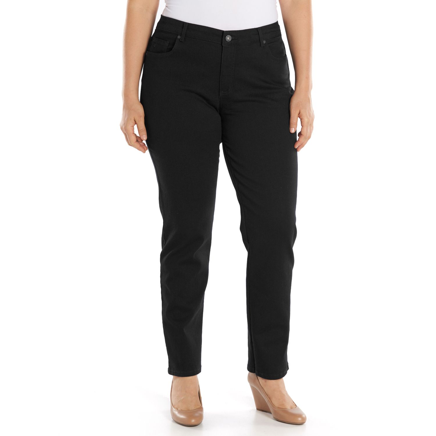 gloria vanderbilt avery plus size pants