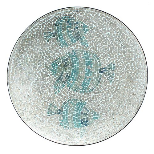 Fetco Home Decor Mosaic Fish Bowl