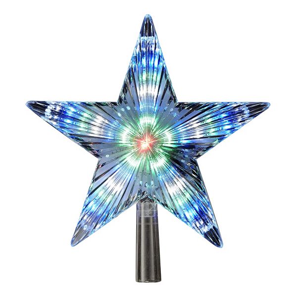 8.5-Inch Color-Changing LED Star Tree Topper