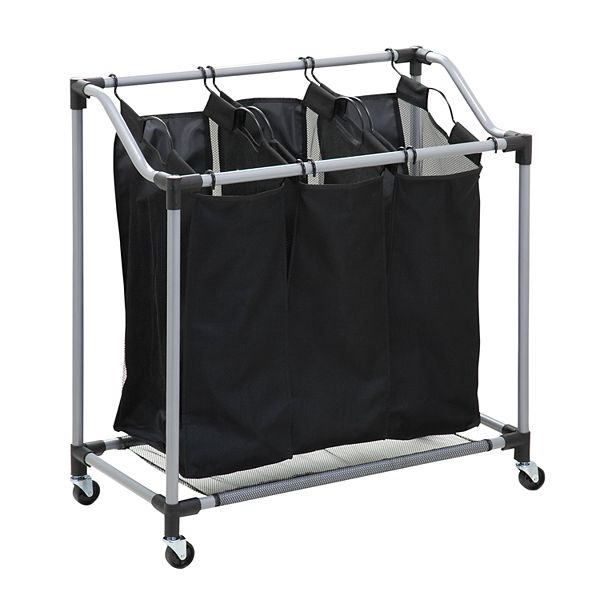 HoneyCanDo Elite Triple Laundry Sorter
