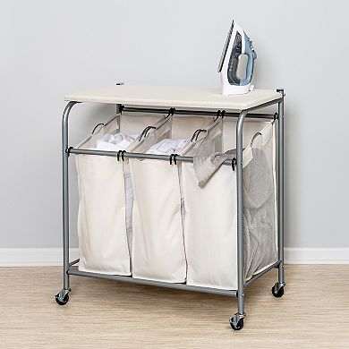 Honey-Can-Do Ironing and Sorter Combo Laundry Center