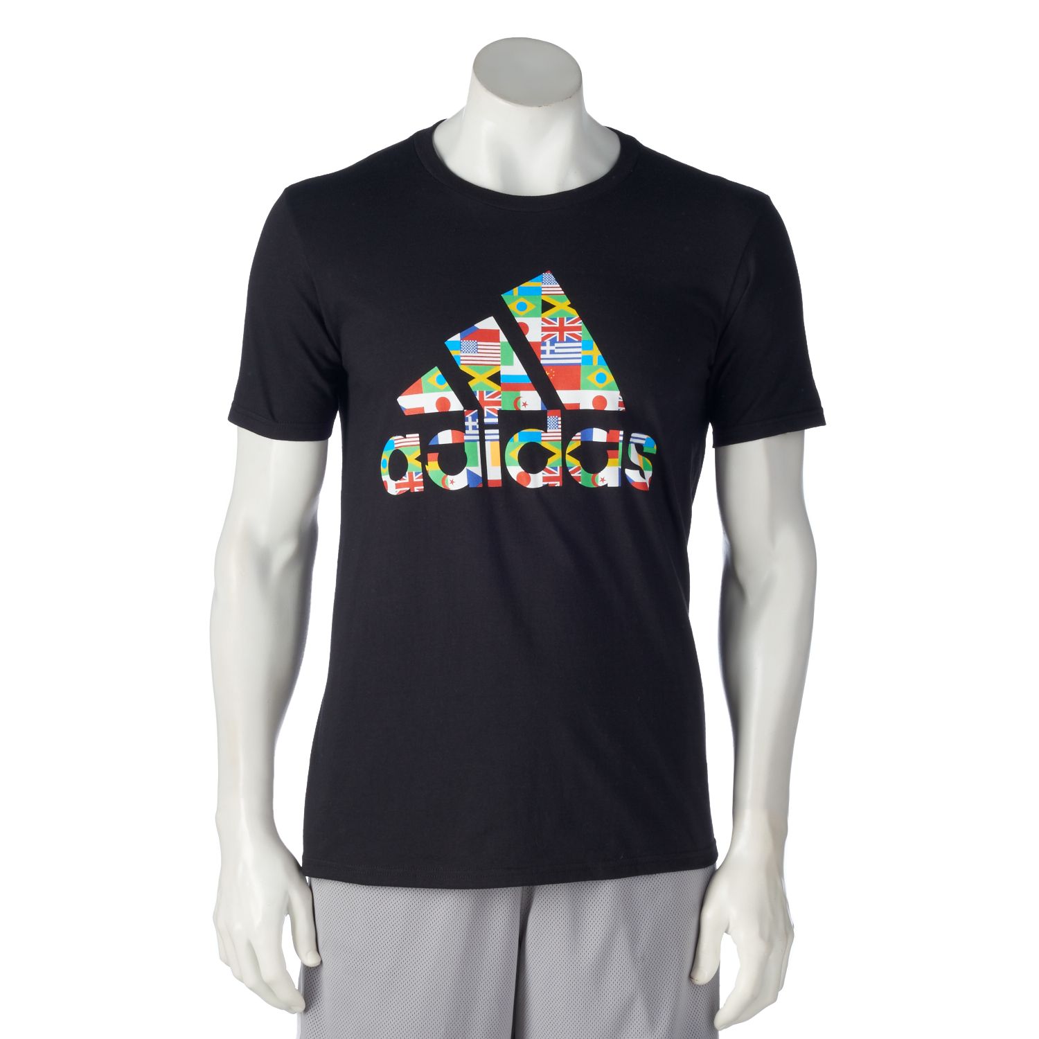 Men's adidas World Flag Logo Tee