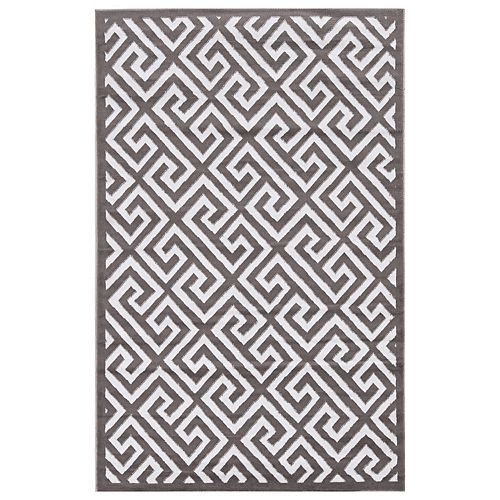 Linon Capri Greek Key Rug - 4'3'' x 7'3''