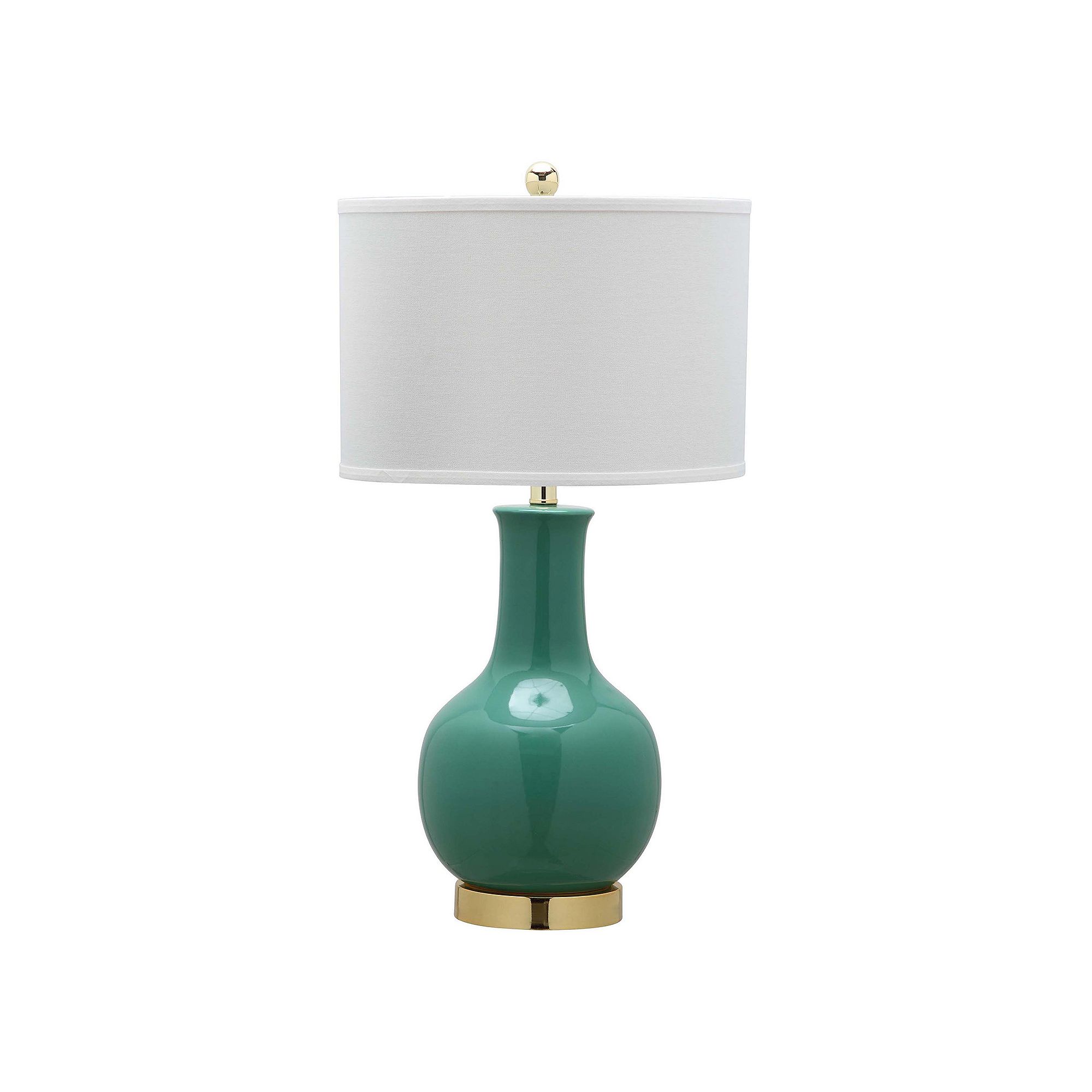 Safavieh Emerald Ceramic Paris Lamp, White