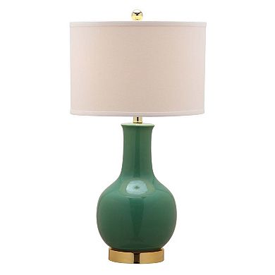 Safavieh Emerald Ceramic Paris Lamp