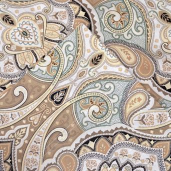 Pointehaven Printed Percale Sheet Set