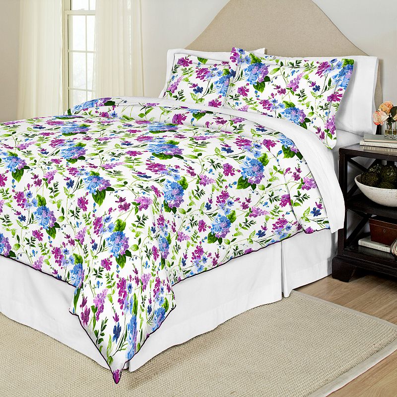 75909518 Pointehaven Primavera Printed Percale Duvet Cover  sku 75909518