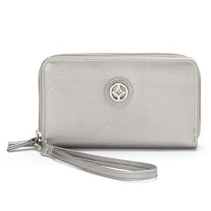 Croft & Barrow® Gabriella Double Zip Wristlet