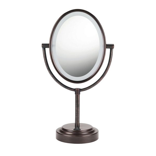 Conair Oval Double Sided Lighted Vanity, Double Sided Vanity Mirror With Lights