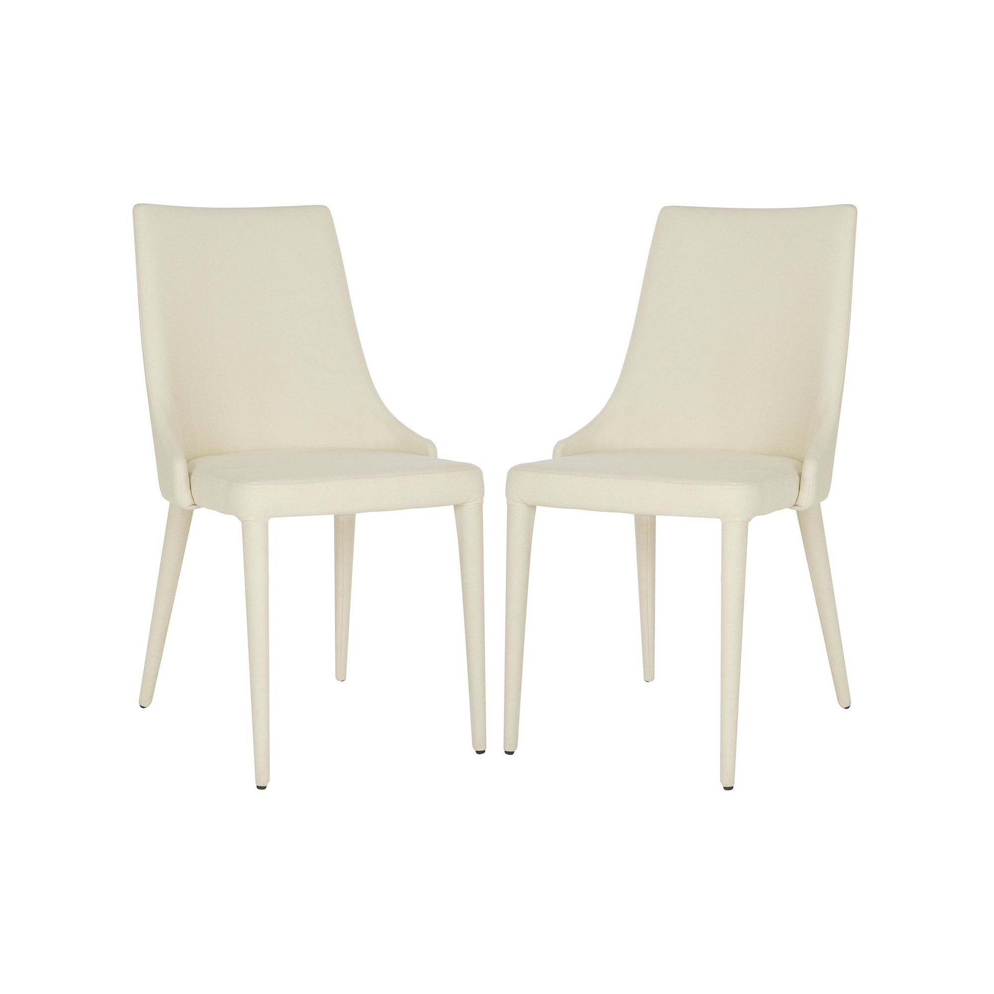 Safavieh Linen Summerset Side Chair, Linen Beige