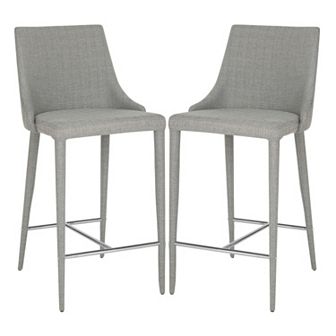 Safavieh Summerset Linen Counter Stool 2 pc Set