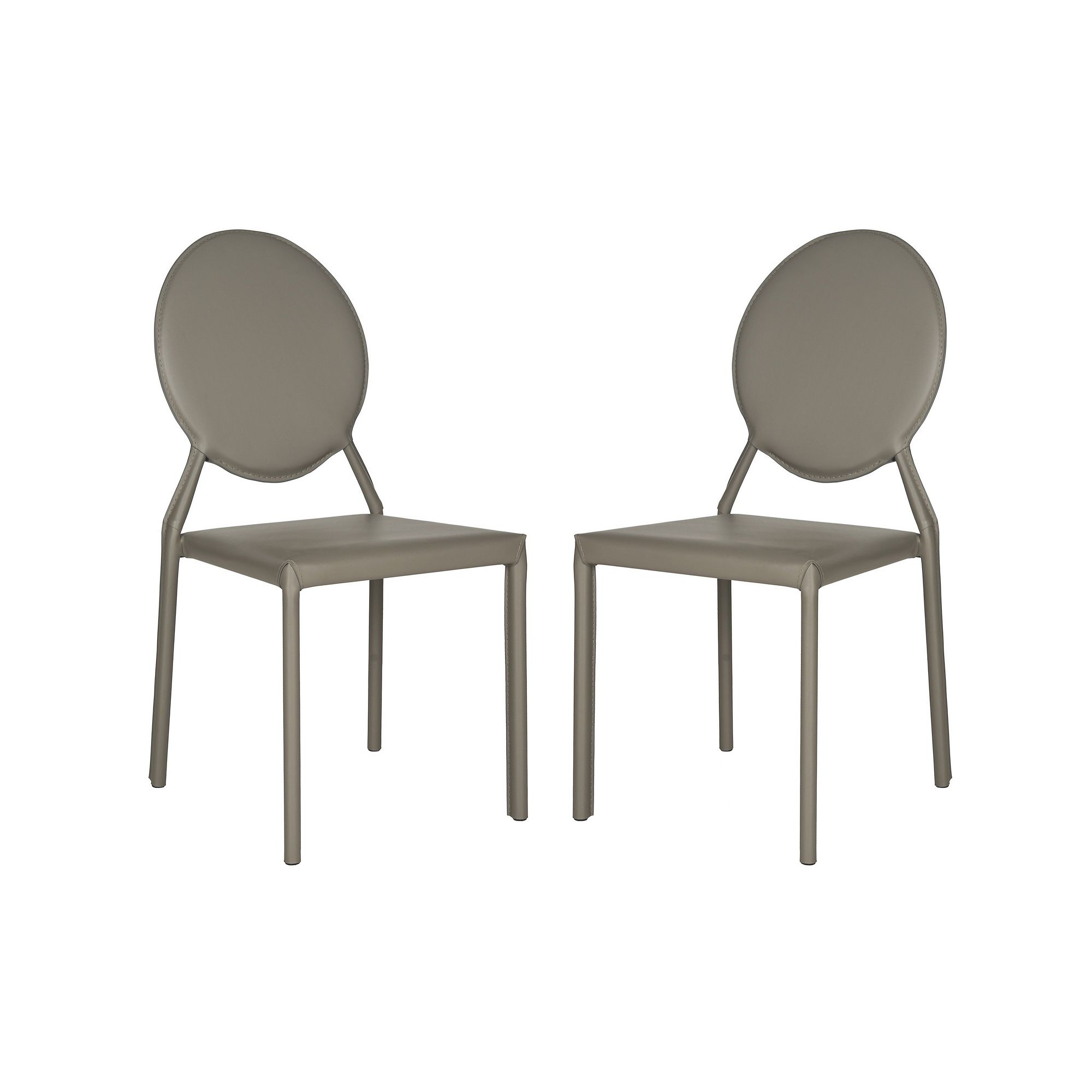 Safavieh Warner Side Chair 2-piece Set, Gray