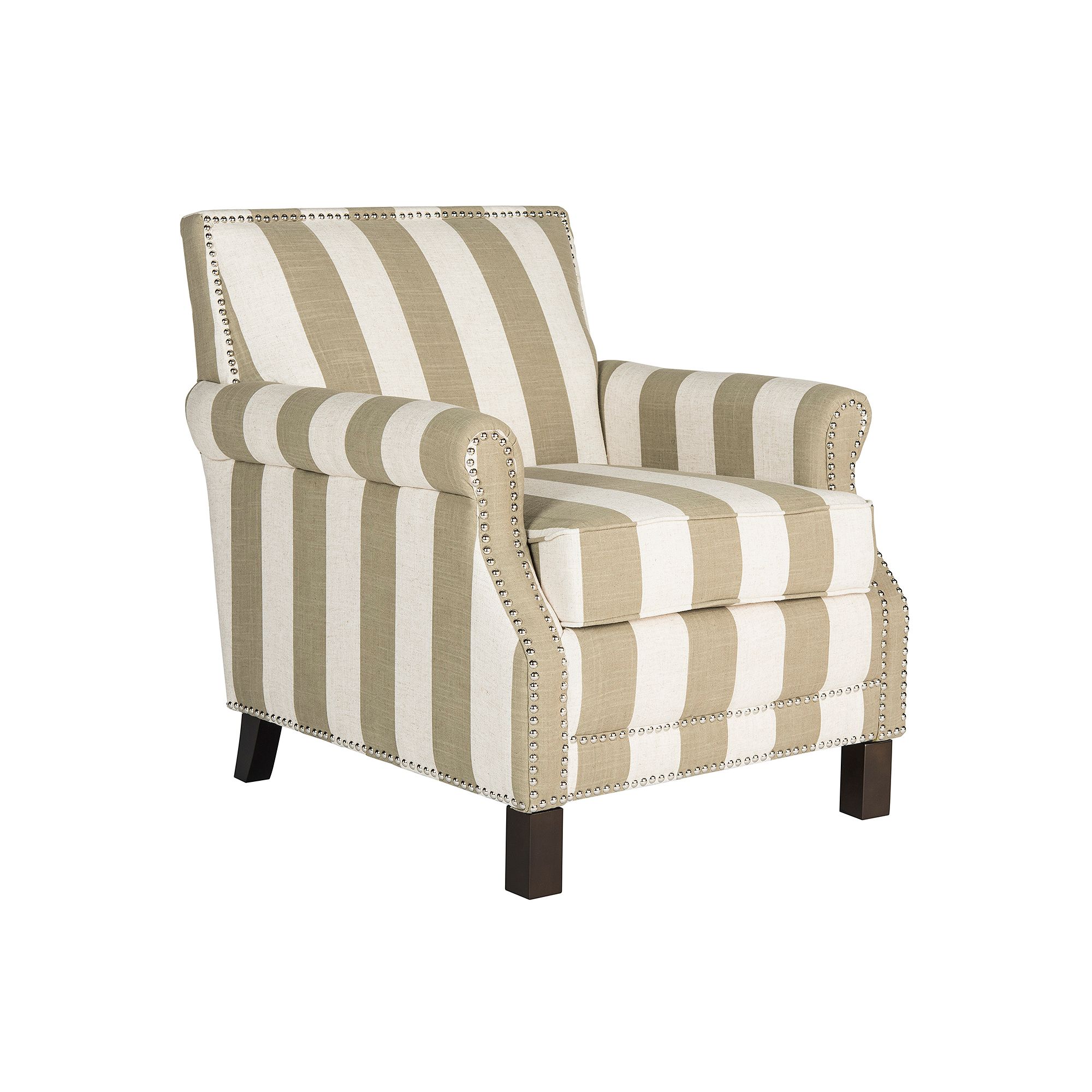 Safavieh Easton Club Chair, Beige White