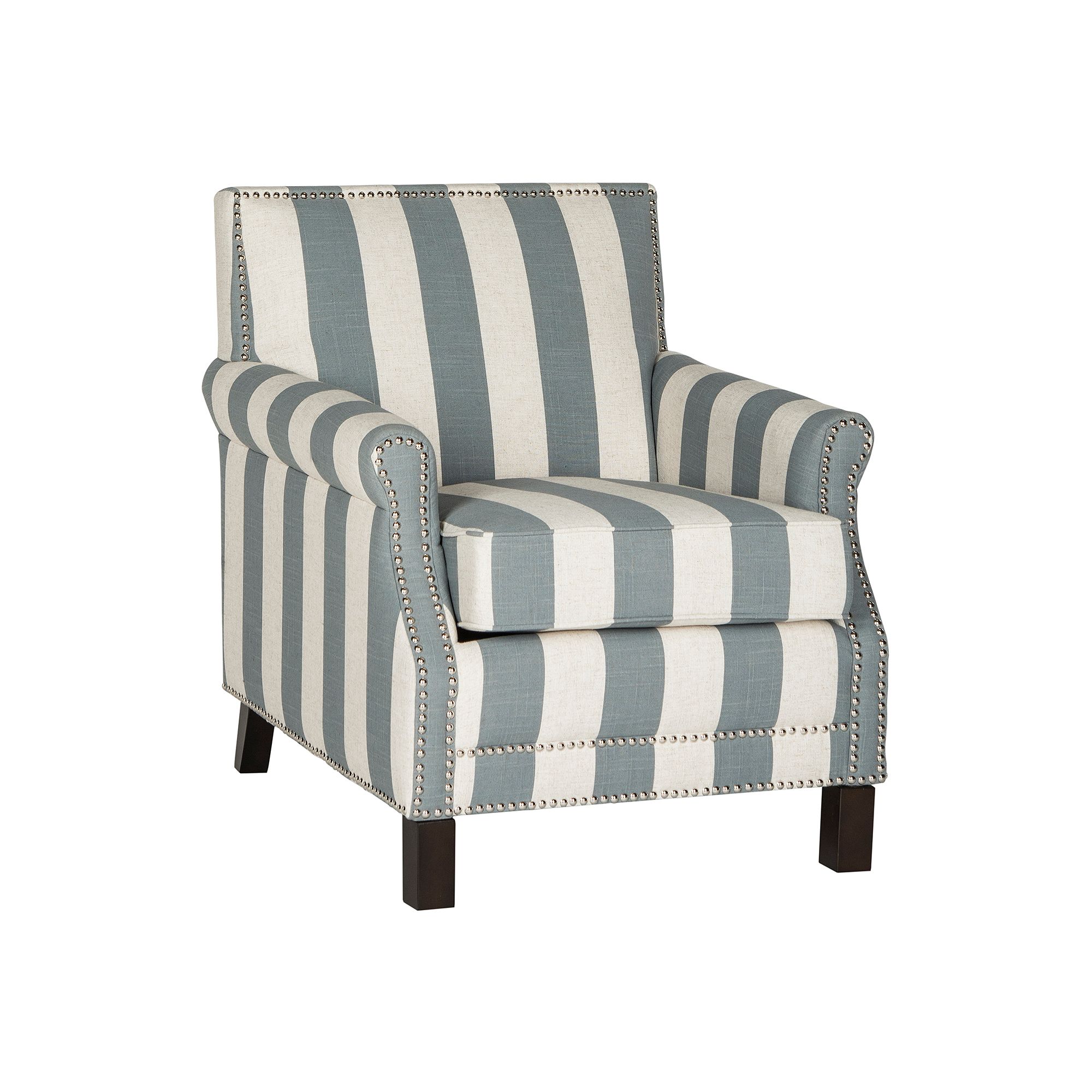 Safavieh Easton Club Chair, Blue White