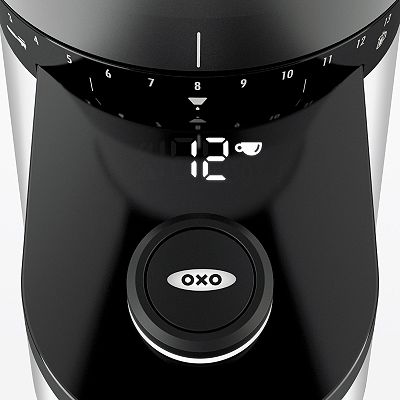 Oxo on conical burr coffee grinder with integrated scale hotsell