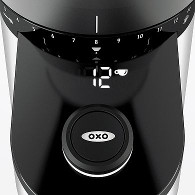 OXO Brew Conical Burr Coffee Grinder with Integrated Scale