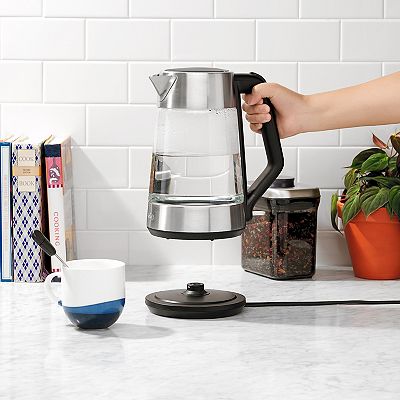 Oxo on clarity cordless glass electric kettle sales