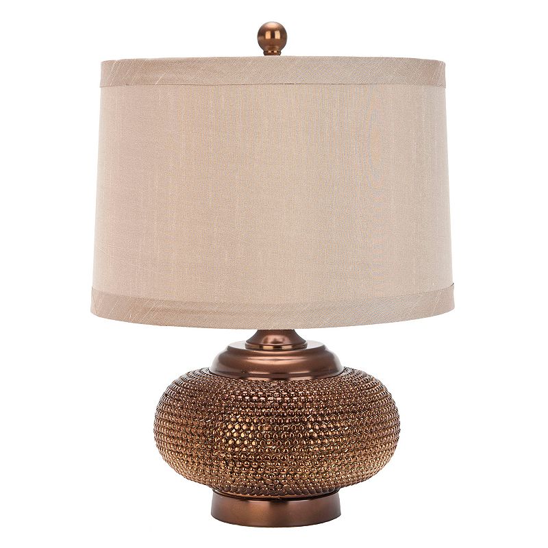 Safavieh Alexis Bead Lamp, Gold