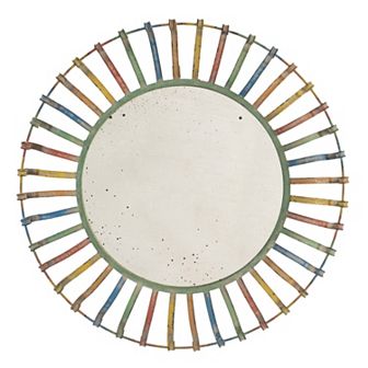 A&B Home 27'-in. Multi-Color Wall Mirror