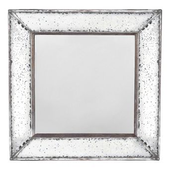 A&B Home 18'' Rustic Wall Mirror