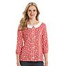 Disney's Minnie Rocks the Dots a Collection by LC Lauren Conrad Collared Top - Women's