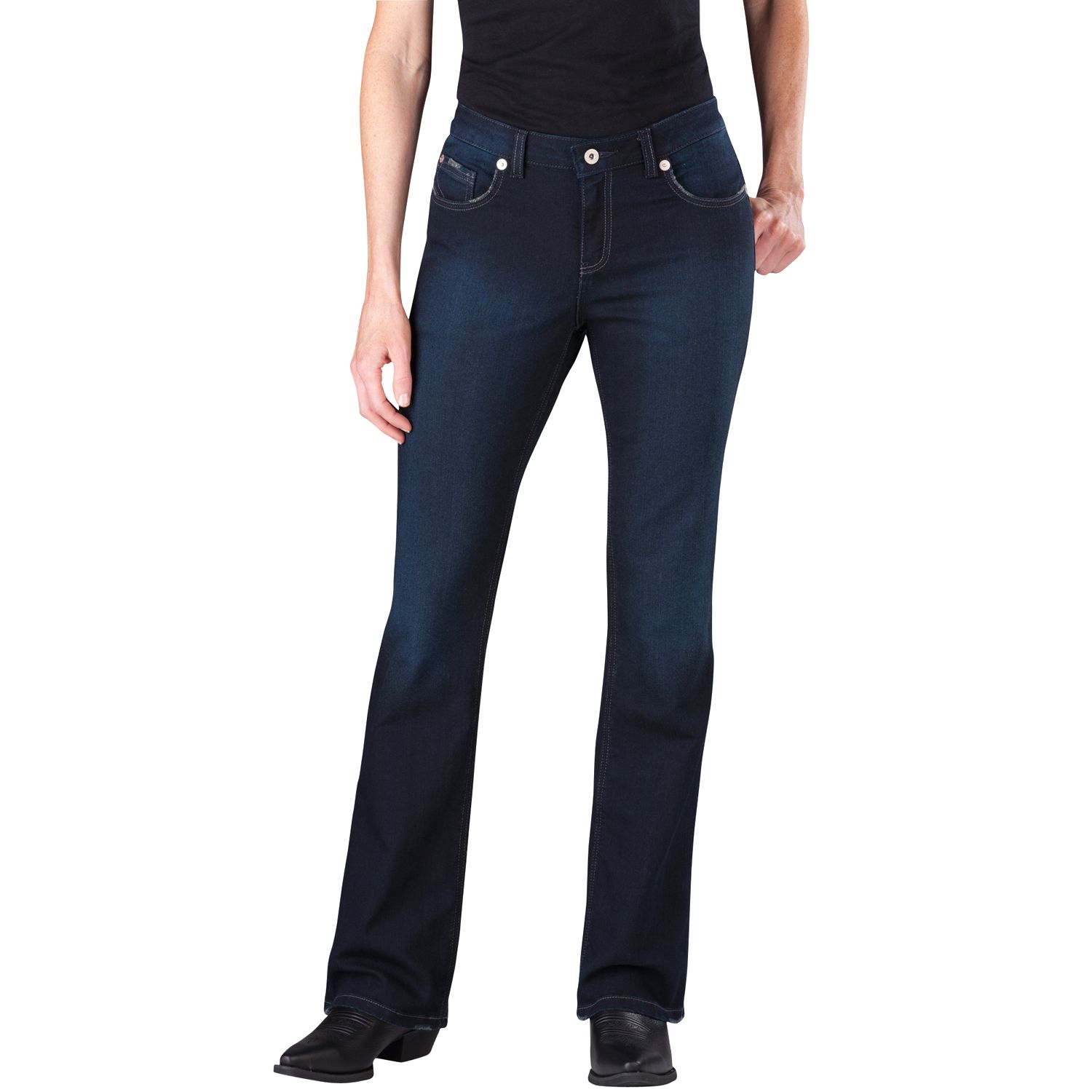 slim fit bootcut jeans womens