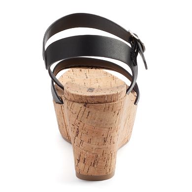Sonoma Goods For Life® Women's Cork Wedge Sandals