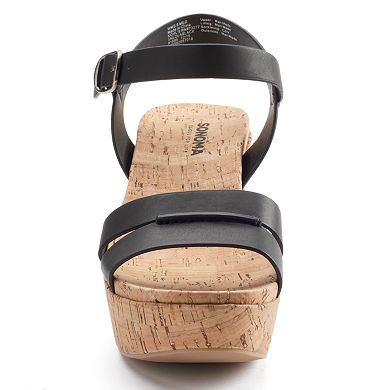 Sonoma Goods For Life® Women's Cork Wedge Sandals