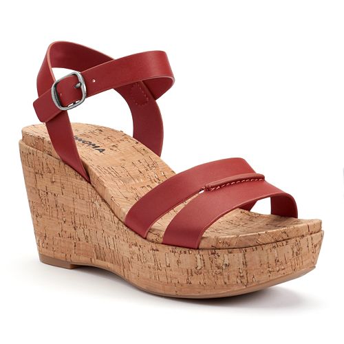 SONOMA Goods for Life™ Women's Cork Wedge Sandals