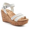Sonoma Goods For Life® Women's Cork Wedge Sandals