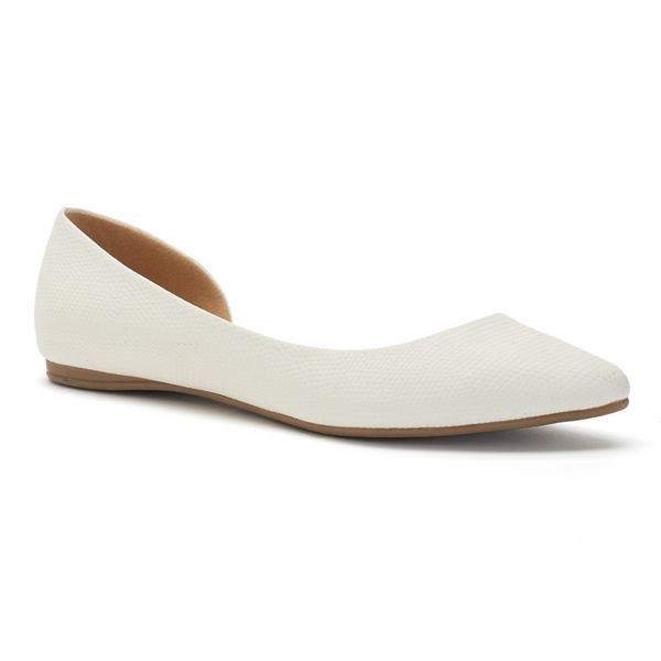 two piece ballet flats