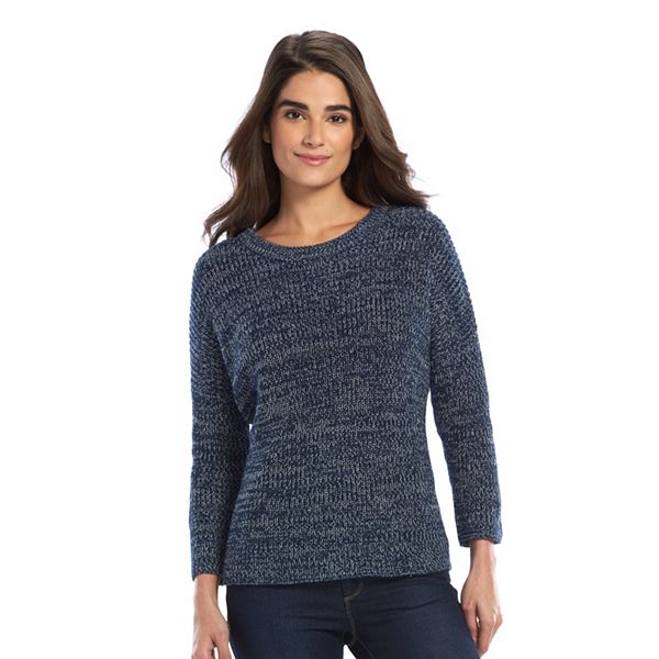Women's Sonoma Goods For Life® Drop-Shoulder Crewneck Sweater