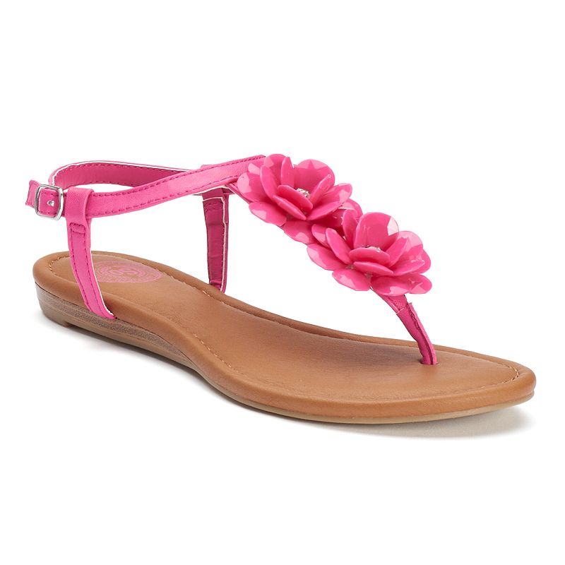 Pink Thong Sandals | Kohl's