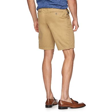 Men's Marc Anthony Slim-Fit Twill Flat-Front Shorts