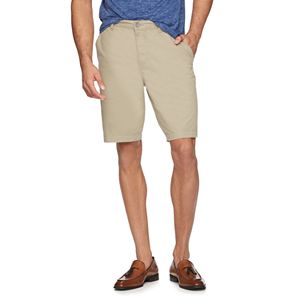 Men's Marc Anthony Slim-Fit Twill Flat-Front Shorts