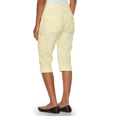 Petite Gloria Vanderbilt Dahlia Cargo Capris