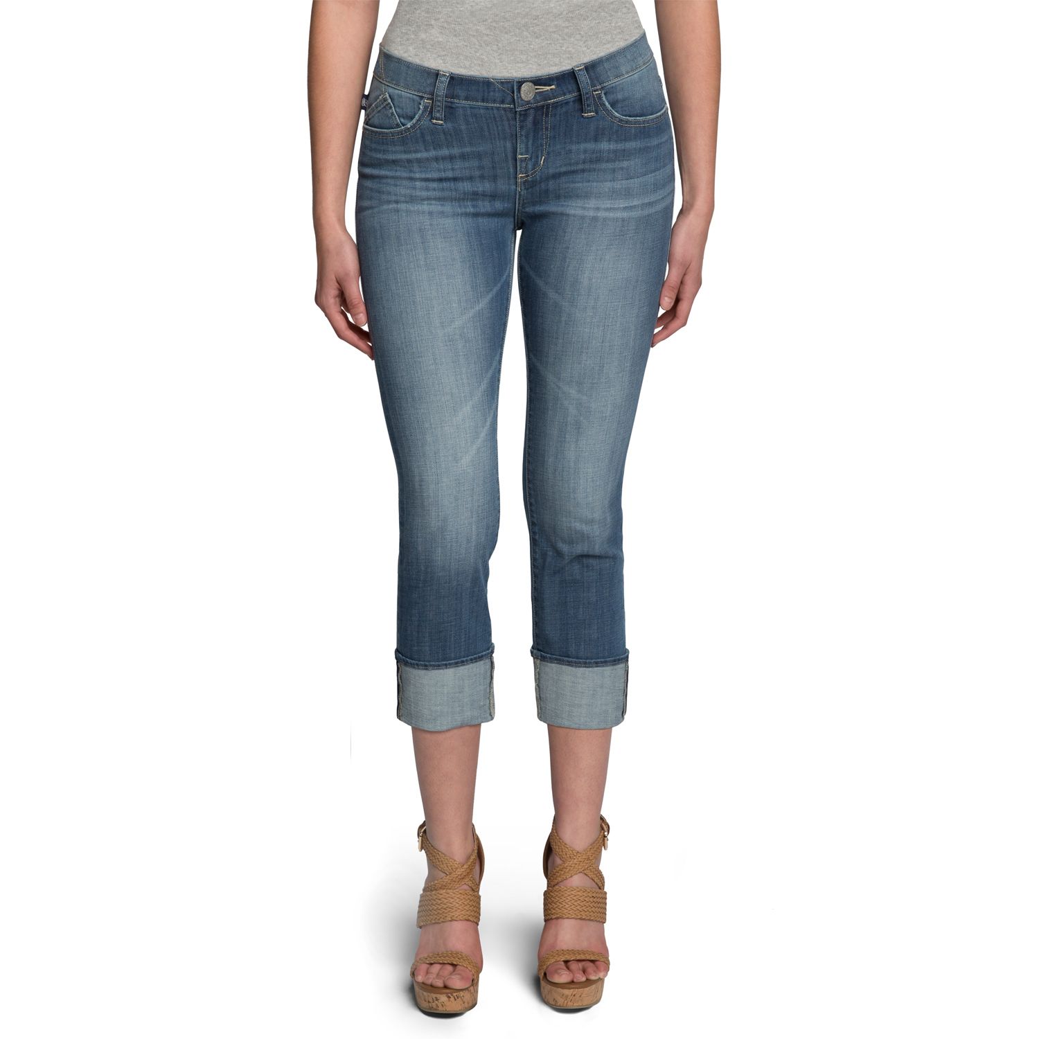 kohls womens jean capris