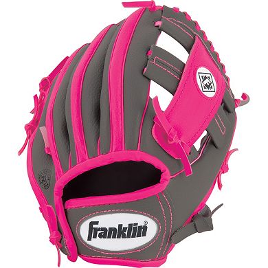 Franklin Youth RTP 9.5-in. Right Hand Throw Teeball Performance Glove & Ball Set